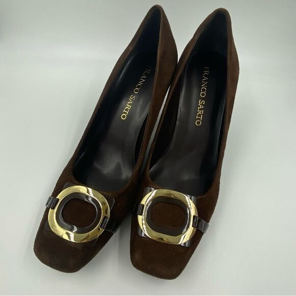 NWT NIB Franco Sarto Madame Heels - Picture 2 of 8